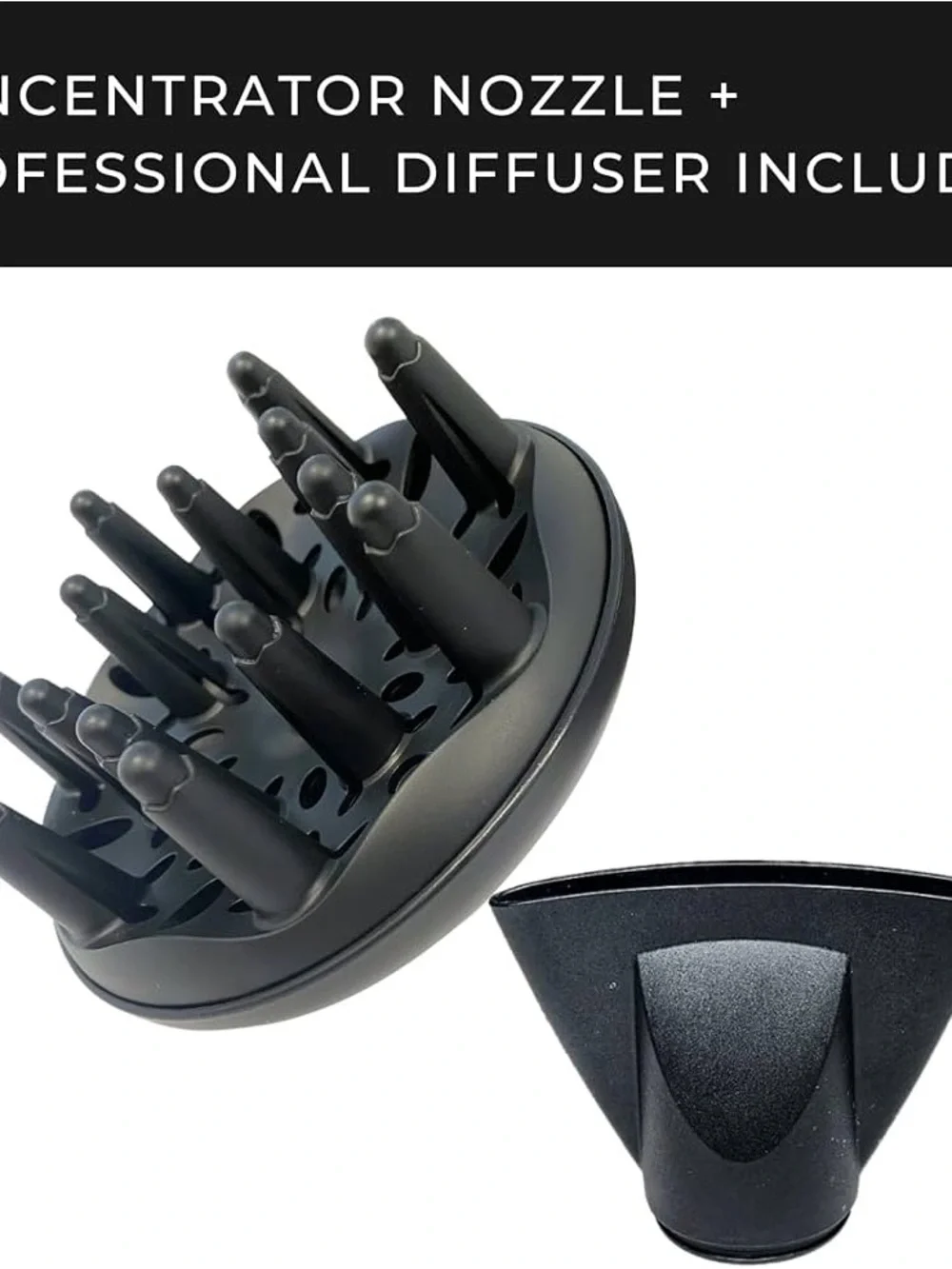 RUSK Pro Speed Titanium Hair Dryer - Silver